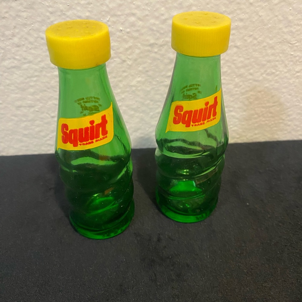 Vintage Squirt Salt and Pepper Shakers